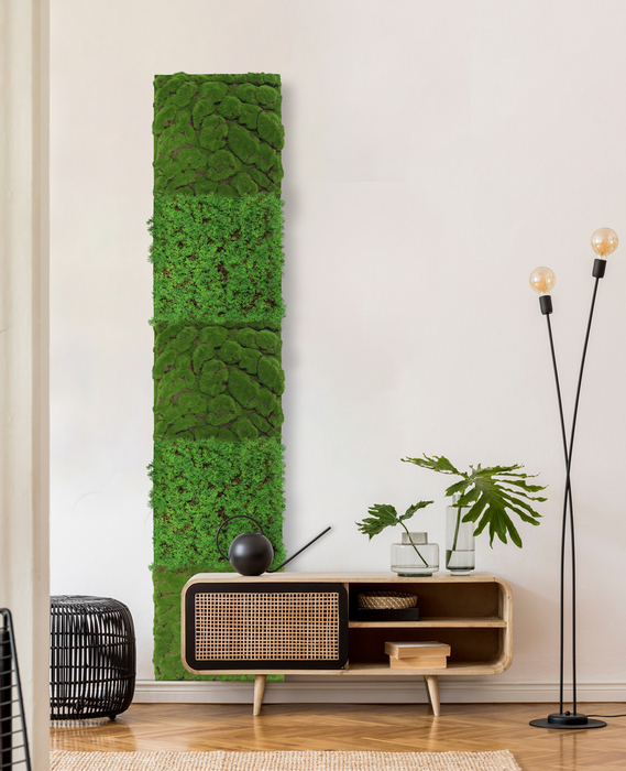 Jangal Modular Wall mospanel 52 x 52 cm - Dark Green Bulk